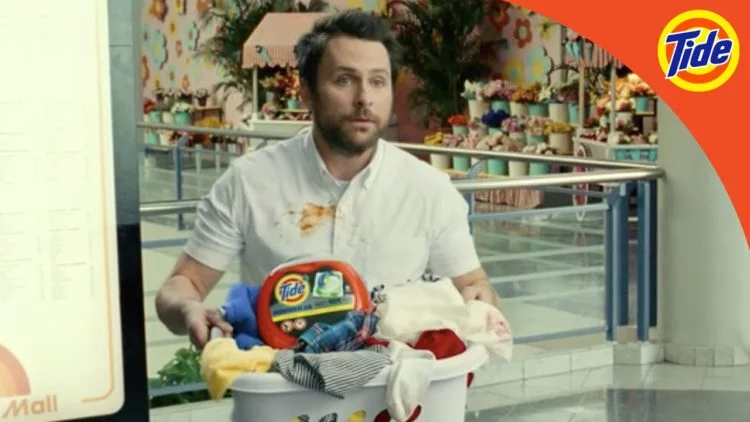 Charlie Day in Wonder Woman 1984 Tide Commercial